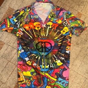 Colorful Graphic Men's Shirt